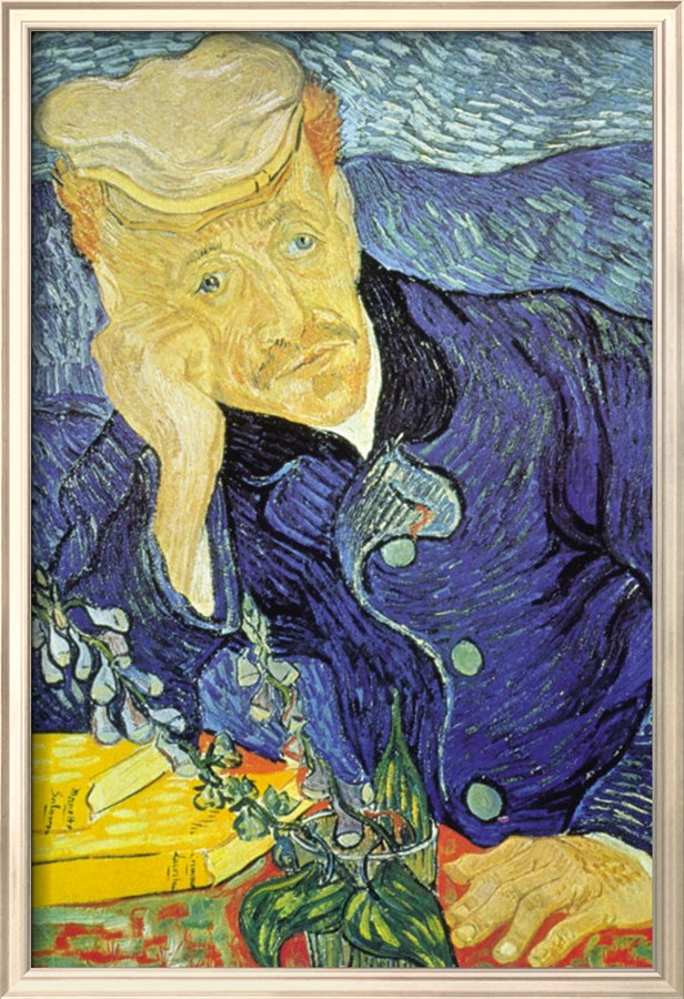 Portrait of Dr. Gachet by Vincent Van Gogh